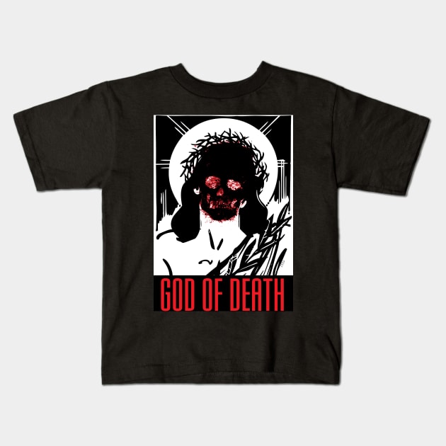 The God Of Death Kids T-Shirt by artpirate